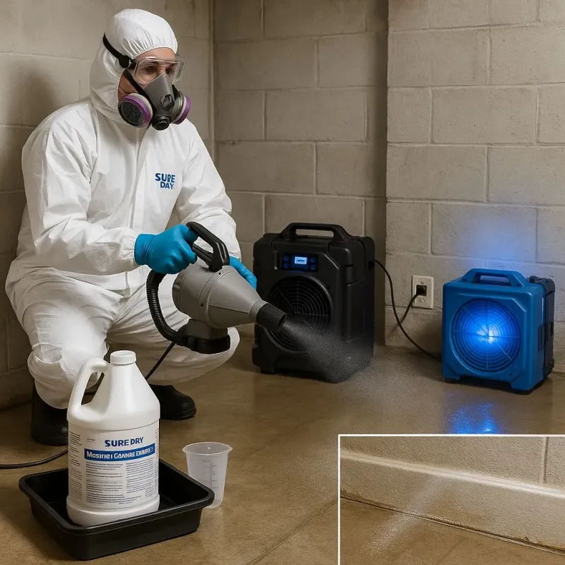 Sanitization and Odor Removal process in Nedrow, NY