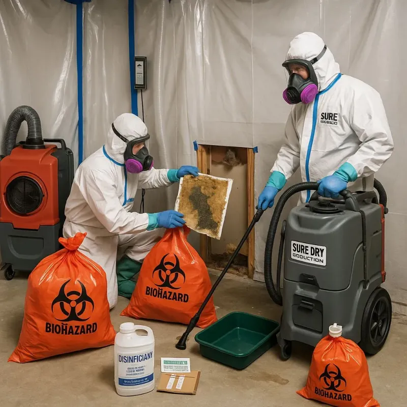 Contaminated Water Handling Protocols process in Nedrow, NY