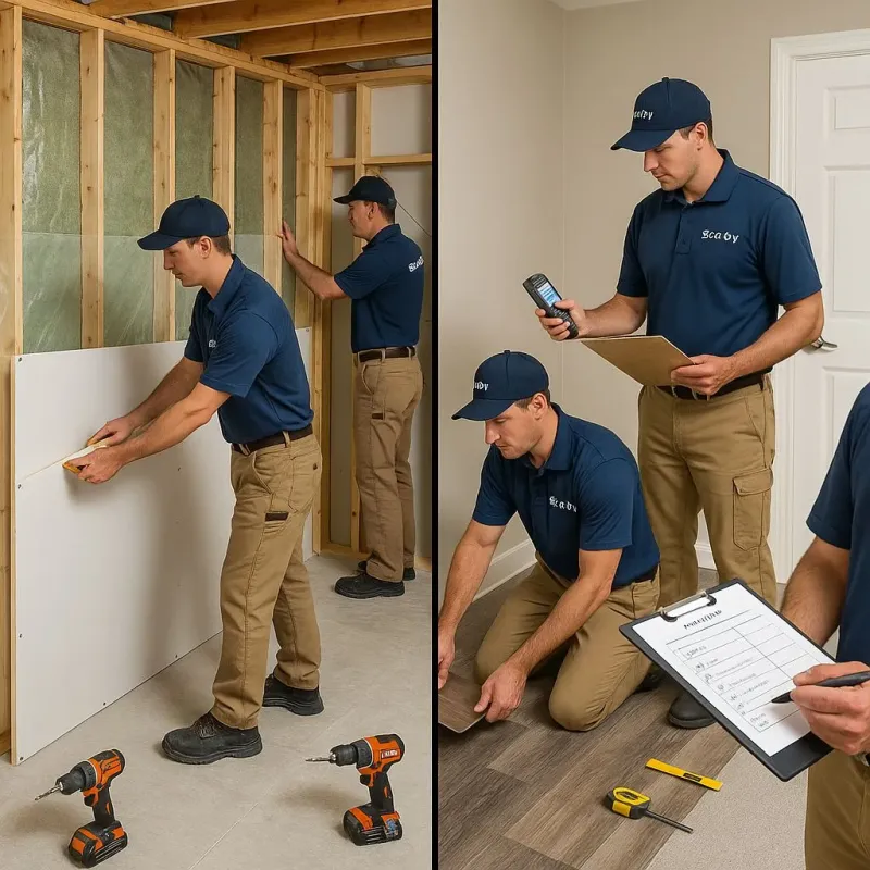 Repairs and Reconstruction process in Nedrow, NY